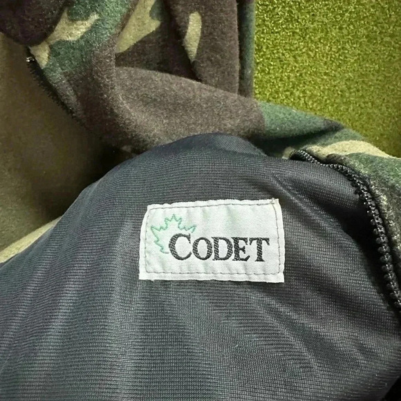 Vintage Codet Camouflage Zip-up Jacket Large - Picture 3 of 6